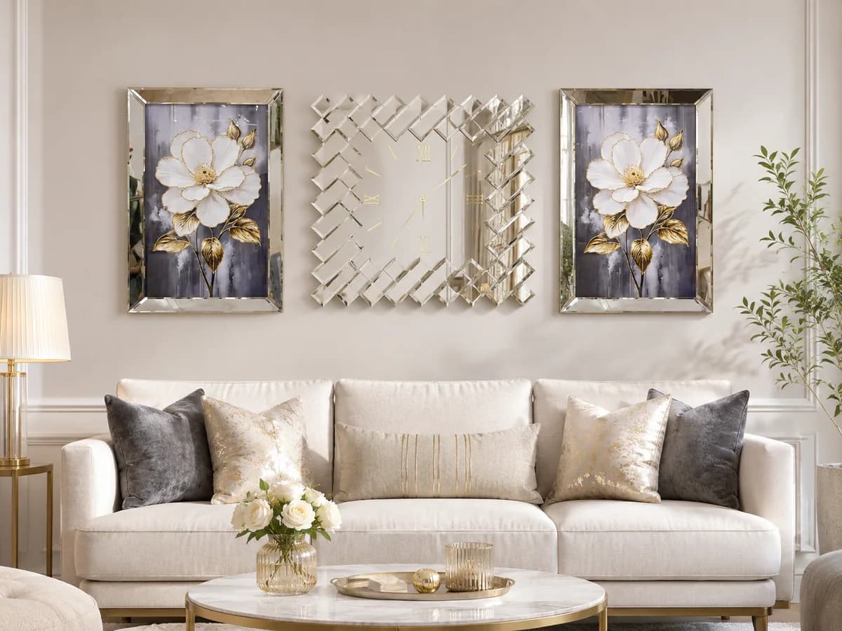 Ayna Çerçeveli Manolya Seti ürün görseli